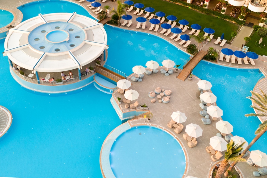 Rotonda pool top